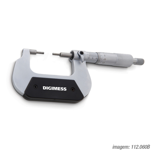 MICROMETRO EXTERNO C/ PONTAS FINAS (0.01MM) 0-25MM DIGIMESS