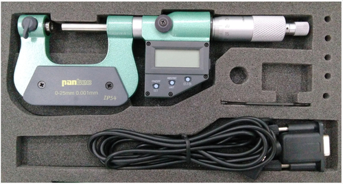 MICROMETRO DIG P/ MED ROSCAS (LEIT 0.001MM) PANTEC