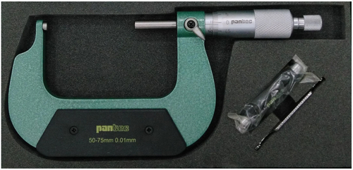 MICROMETRO ANALOGICO C/ 2 PONTAS ESFÉRICAS 50-75MM PANTEC