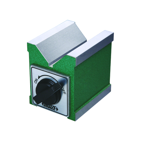 BLOCO EM V MAGNETICO C/ FORCA DE 120KGF 80X67X95MM INSIZE