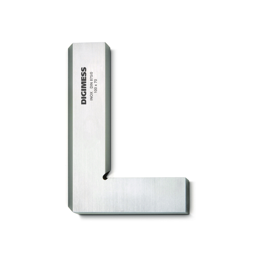 ESQUADRO DE PRECISAO C/ FIO (CLASSE 0) 75X50MM DIGIMESS