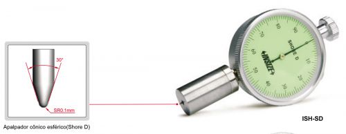 Durômetro portátil shore D INSIZE