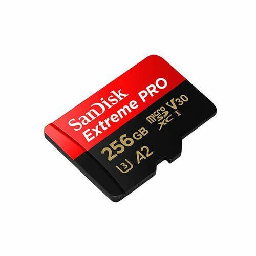 Carto de Memria Micro SD Sandisk Extreme Pro 256Gb 200mb/s