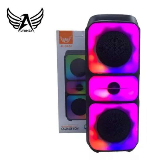 Comprar Caixa De Som Led Bluetooth 30w Altomex Al-3829 - WordNet