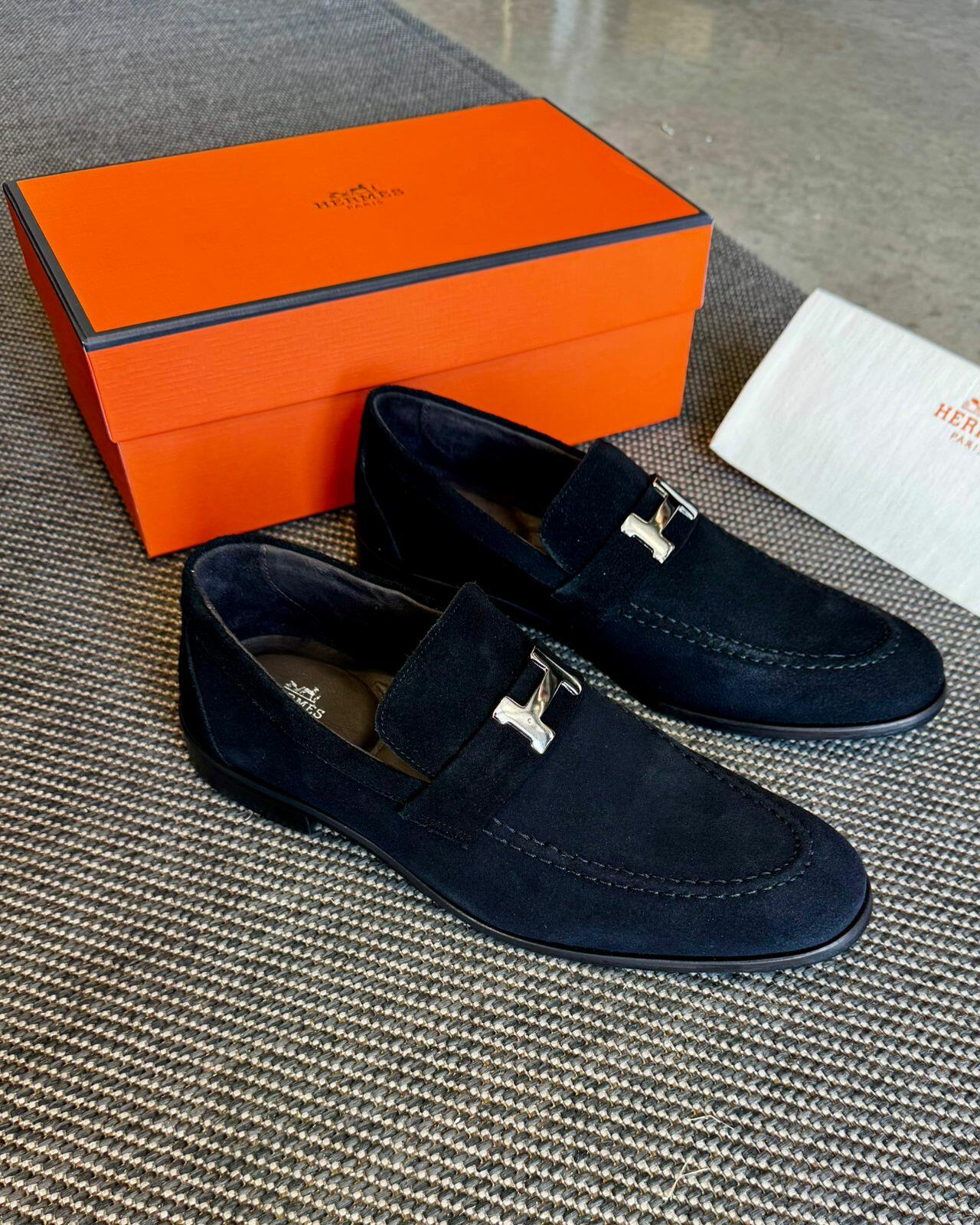 Comprar Sapato Hermês Camurça preto