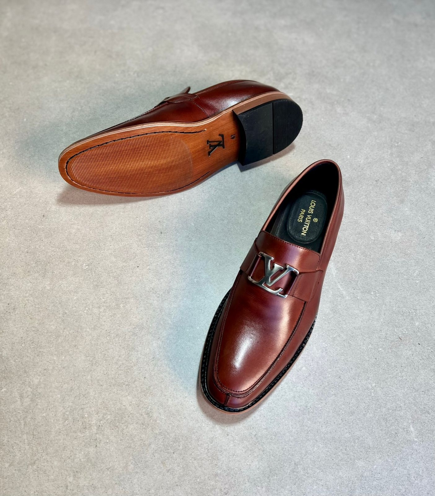 Comprar Louis Vuitton Derby Mouro Lord Sapatos Masculinos