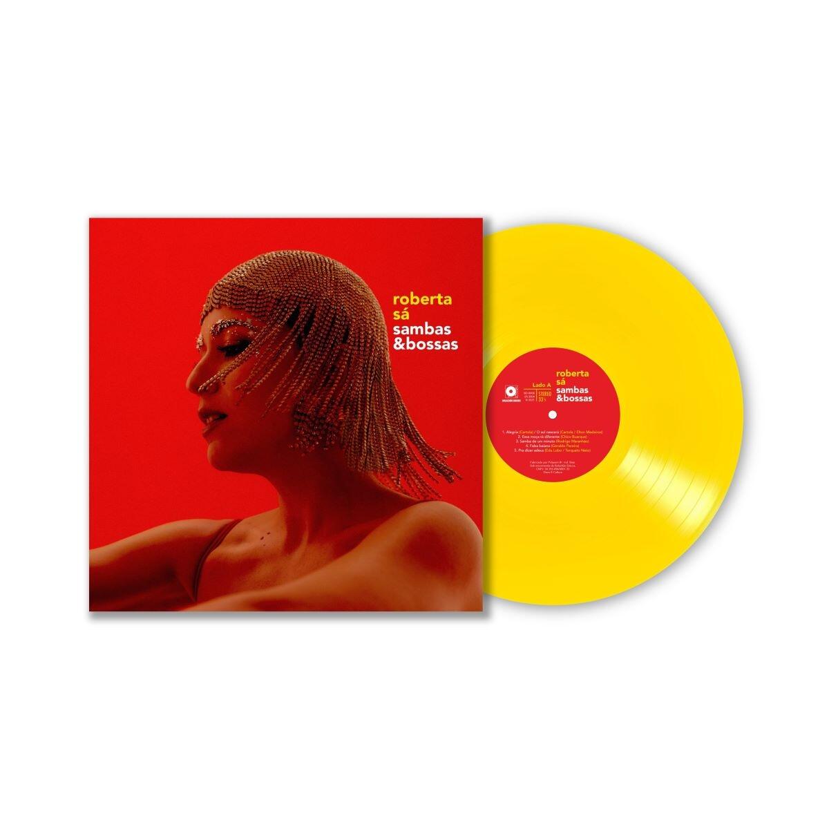 Comprar LP Roberta Sá / Sambas E Bossas (amarelo translúcido)