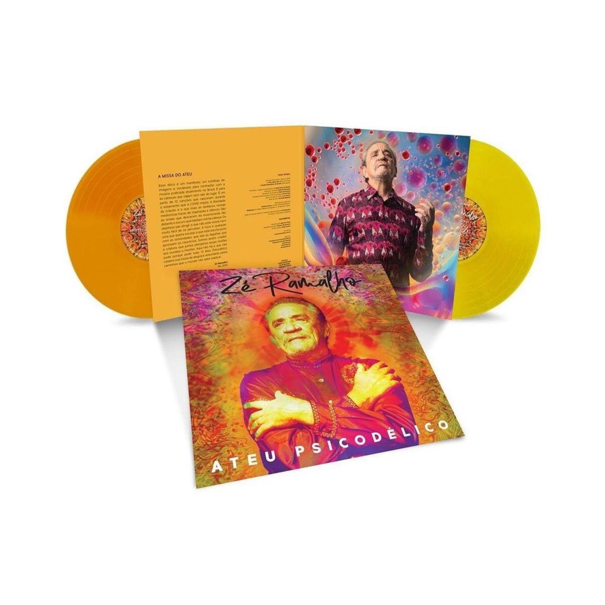 Comprar LP Zé Ramalho / Ateu Psicodélico (laranja e amarelo