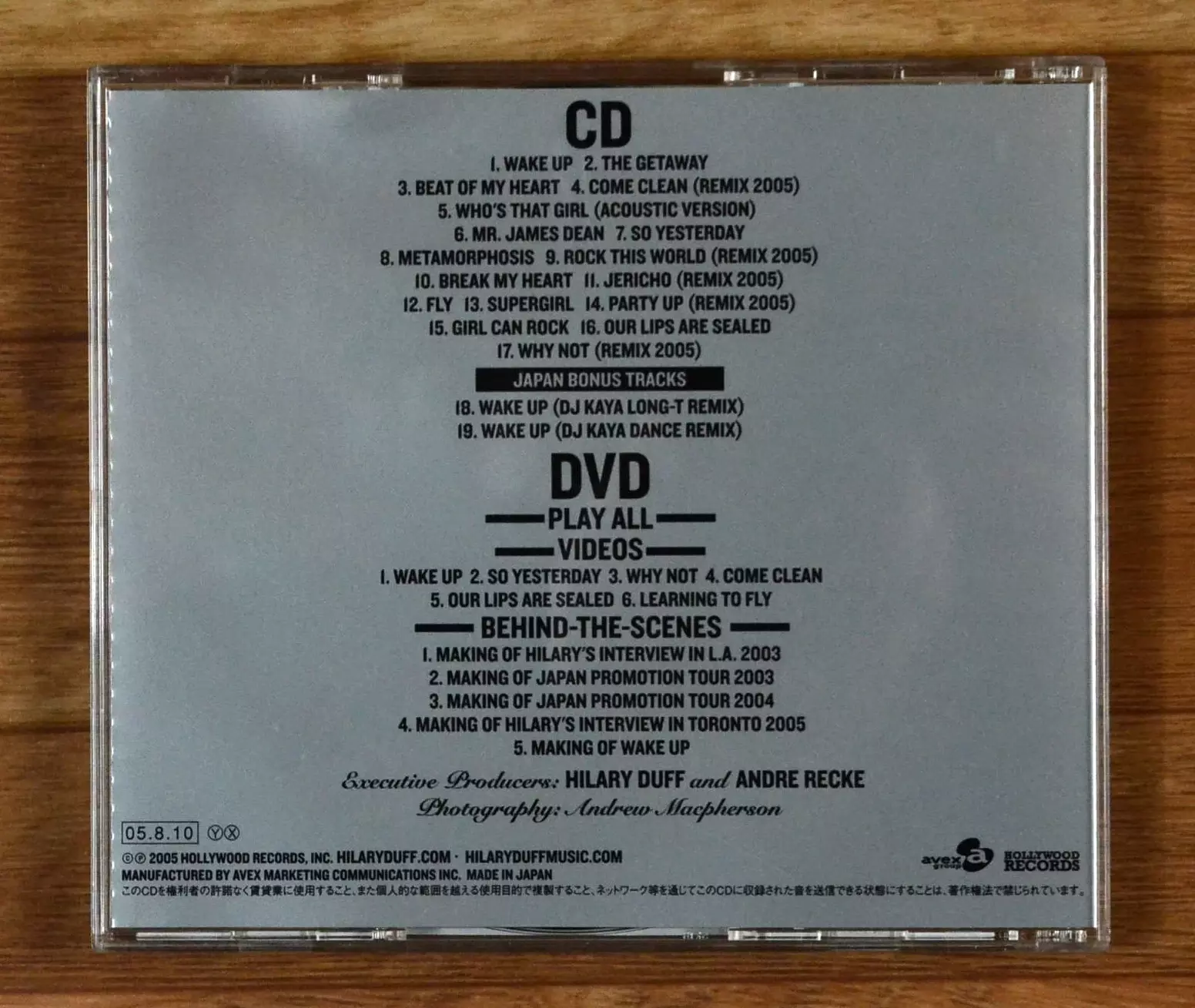 Comprar CD+DVD Hilary Duff - Most Wanted (Japan Deluxe Edition) +