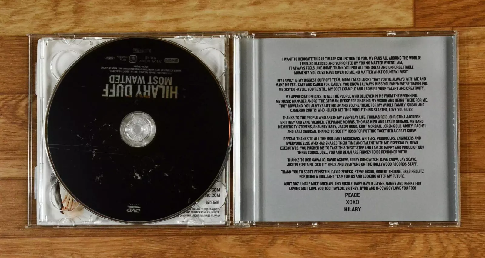 Comprar CD+DVD Hilary Duff - Most Wanted (Japan Deluxe Edition) +