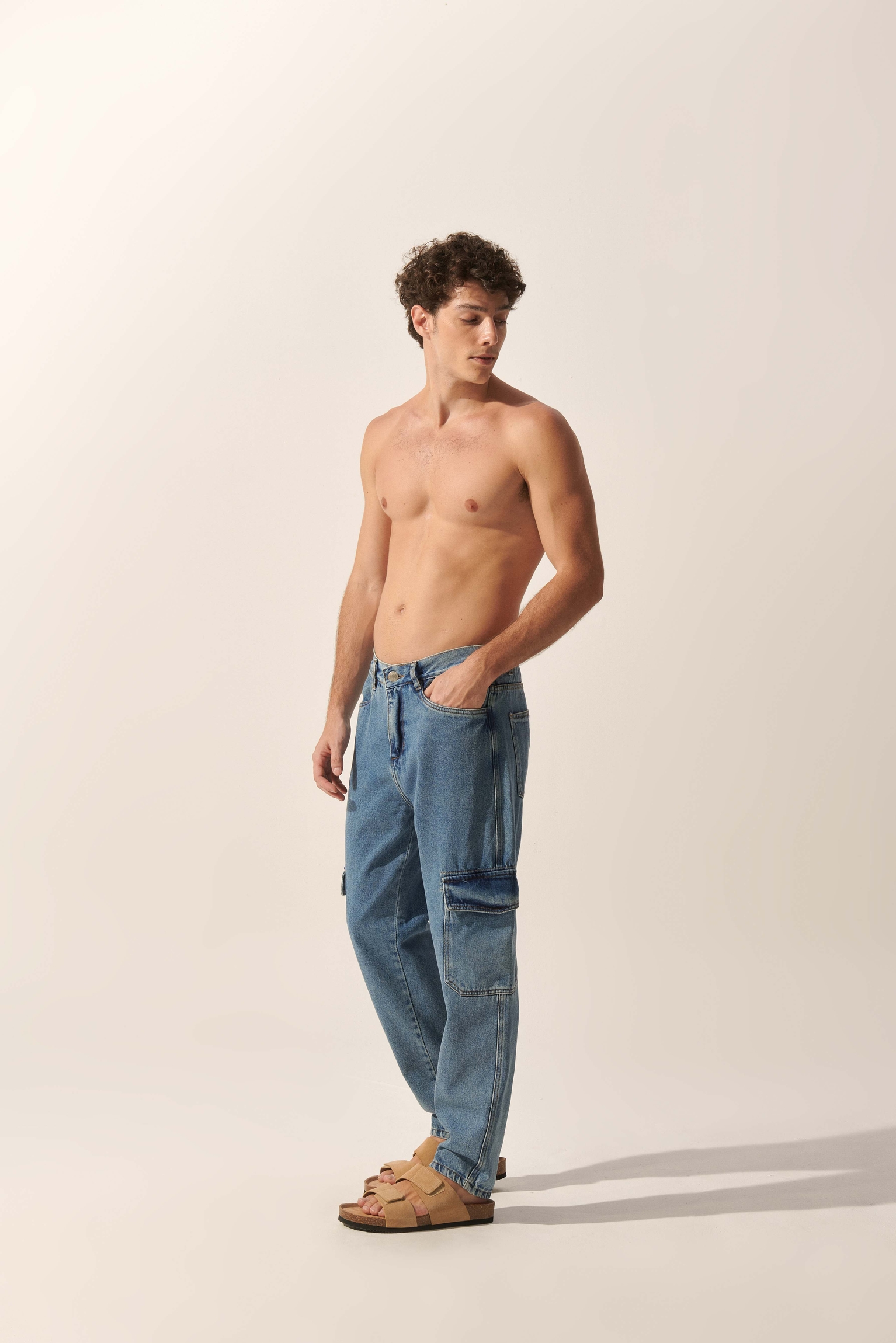 Calça Jeans Masculina Cargo R$359,90 Nexo a partir de R$341,90