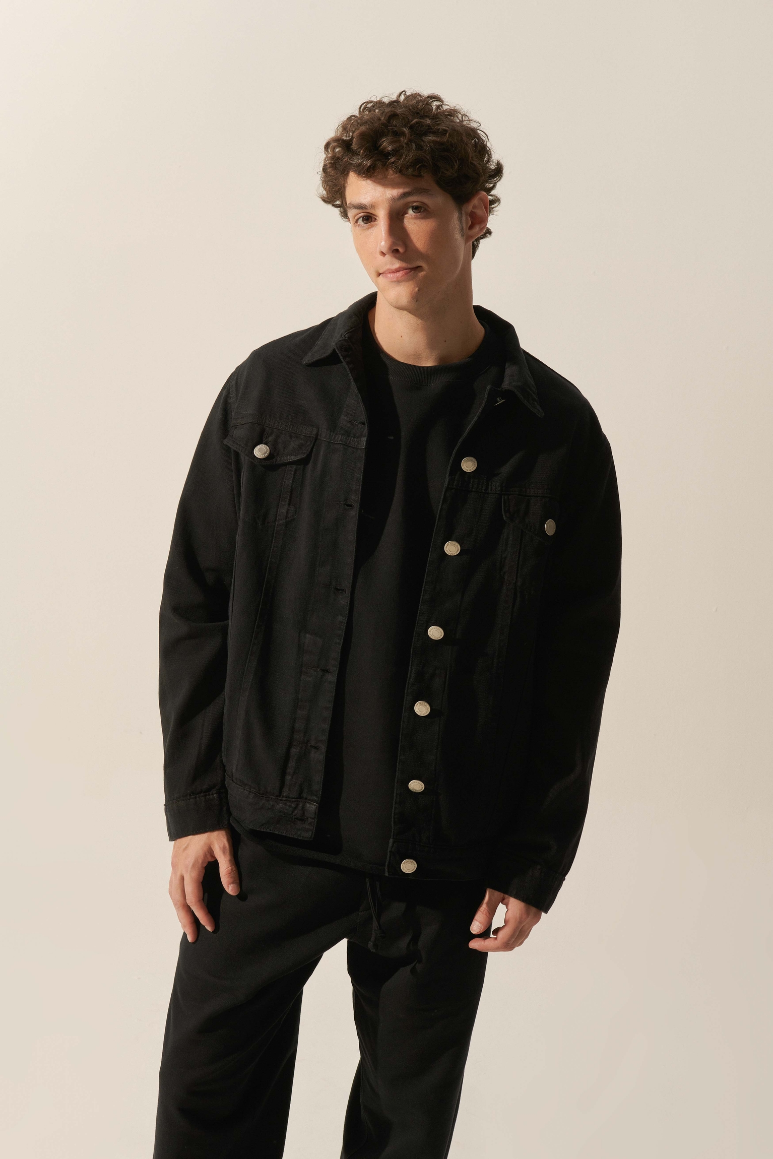 Buy jaqueta masculina preta jeans Cheap Sale