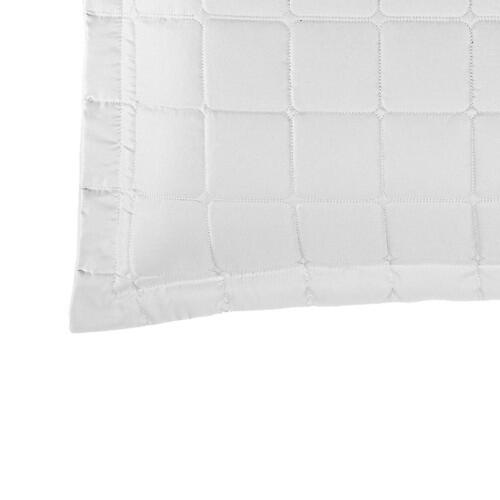 Porta Travesseiro Liso Microfibra 70cm x 50cm Matelado Ultrassnico Soft - Branco