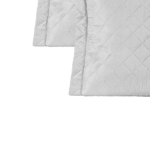 Porta Travesseiro Liso Microfibra 50cm x 70cm Kit 02 Peas Matelado Ultrassnico - Branco