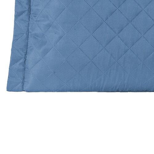 Porta Travesseiro Liso Microfibra 50cm x 70cm Matelado Ultrassnico Com Debrum - Azul Bebe