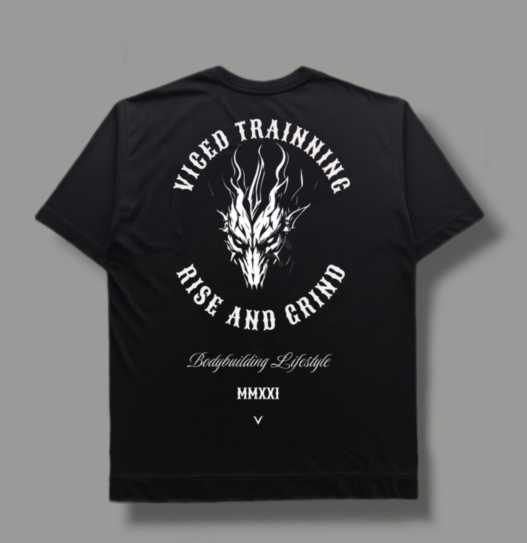 Comprar Camiseta Oversized Black Dragon (Black) - R$129,90 - VICED