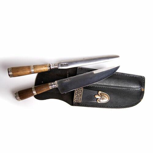 Conjunto de Faca e Chaira 8"