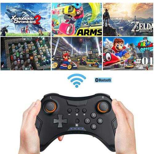 Comprar Controle Sem Fio Nintendo Switch Pro Wireless Dualshock