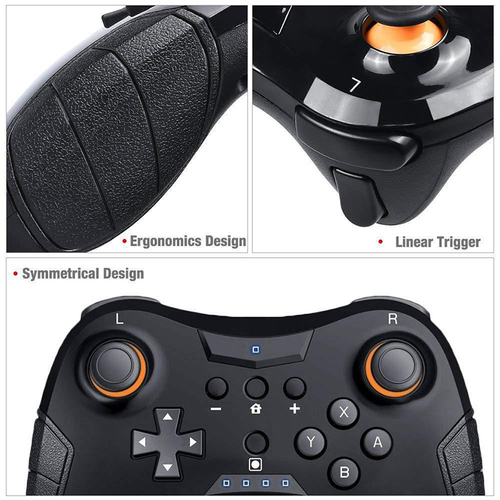 Comprar Controle Sem Fio Nintendo Switch Pro Wireless Dualshock