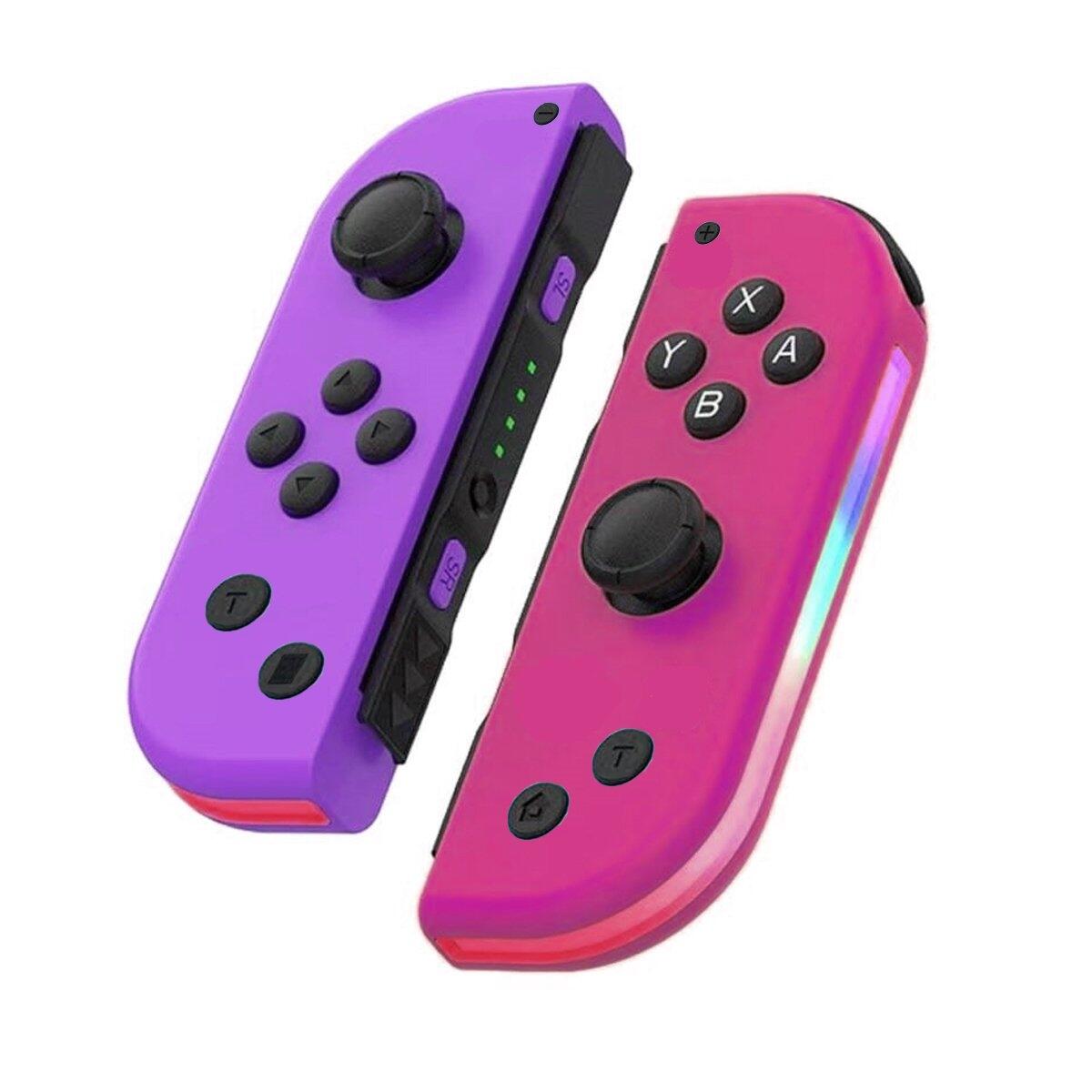 Comprar Controle Joystick Joycon Rgb Com Led Par Nintendo Switch