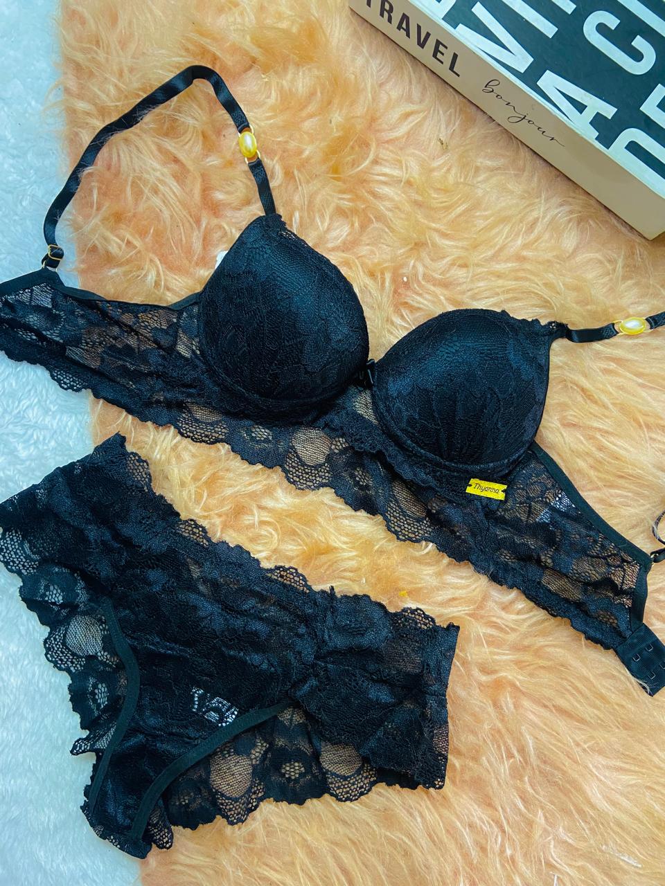 Comprar Conjunto com Bojo - Pérola Poliamida - R$30,99