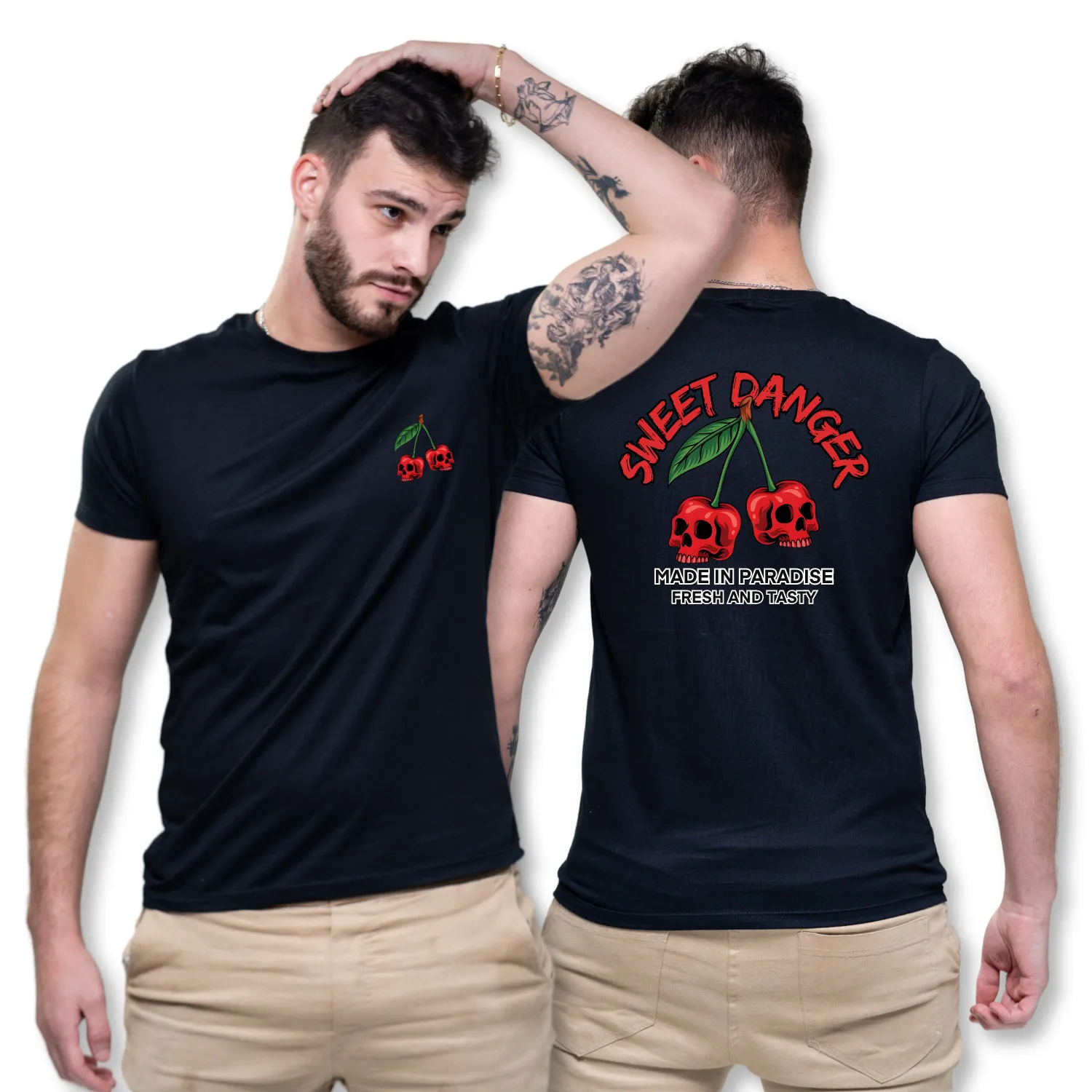 Comprar Camiseta Cherry Sweet Danger - Cereja - de R$79,90 a R$89,90