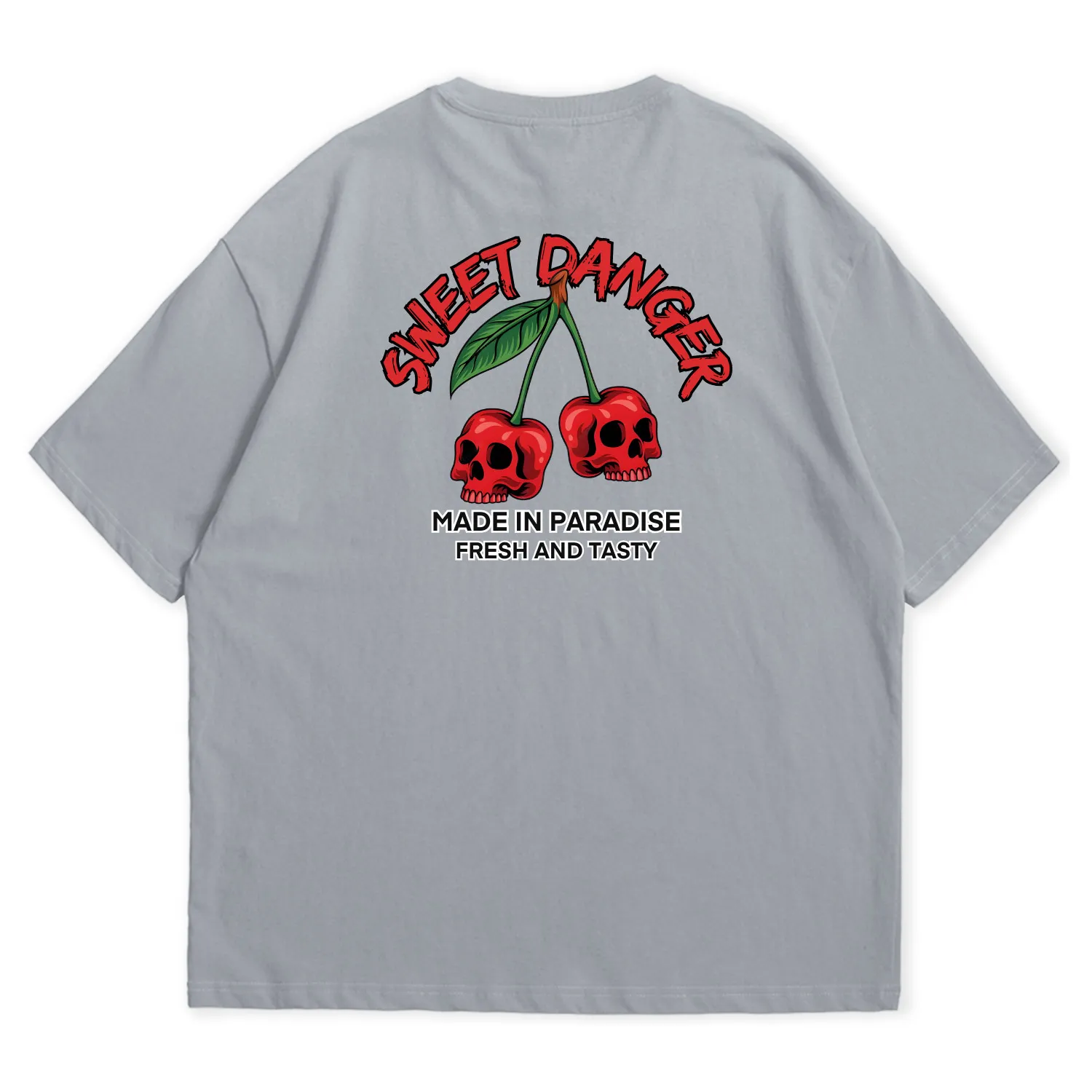 Comprar Camiseta Oversized Sweet Danger Cereja Caveira com Estilo