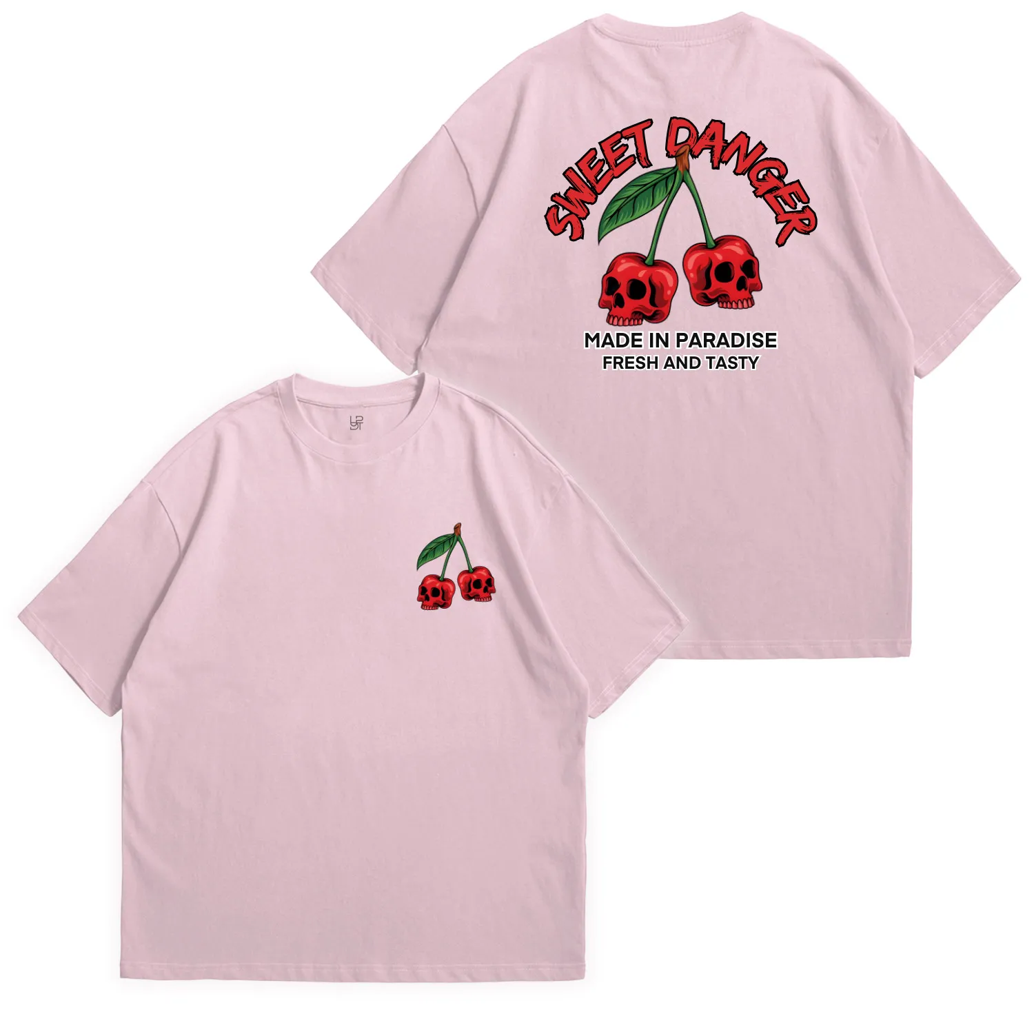 Comprar Camiseta Oversized Sweet Danger Cereja Caveira com Estilo