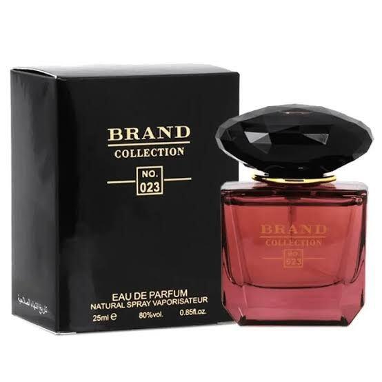 MINIATURA BRAND COLLECTION 023 CRYSTAL NOIR FEM 25ML - imagem 1