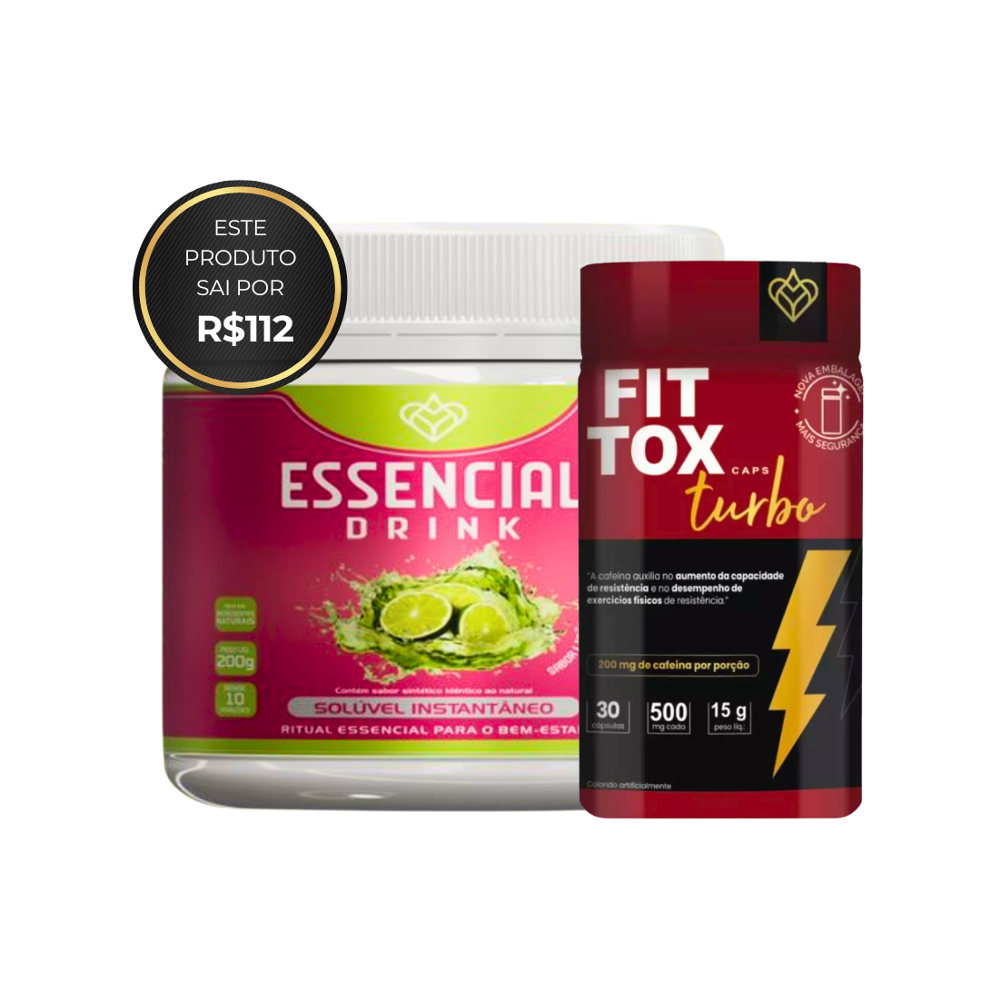 FITTOX TURBO + ESSENCIAL DRINK