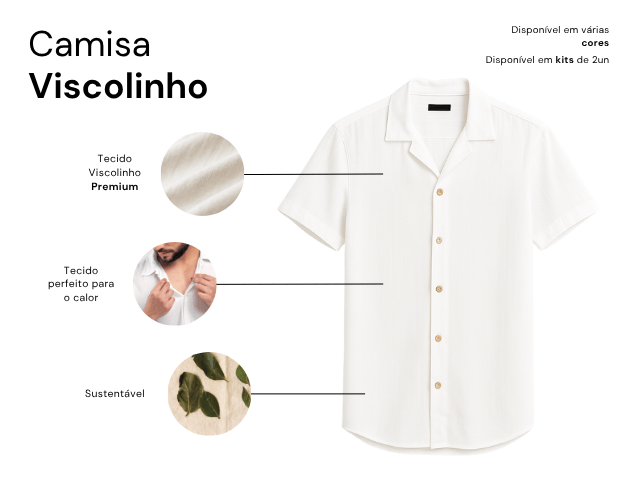 Camisa Masculina LRG Manga Curta - Overspray Popelina Algodão Estampada