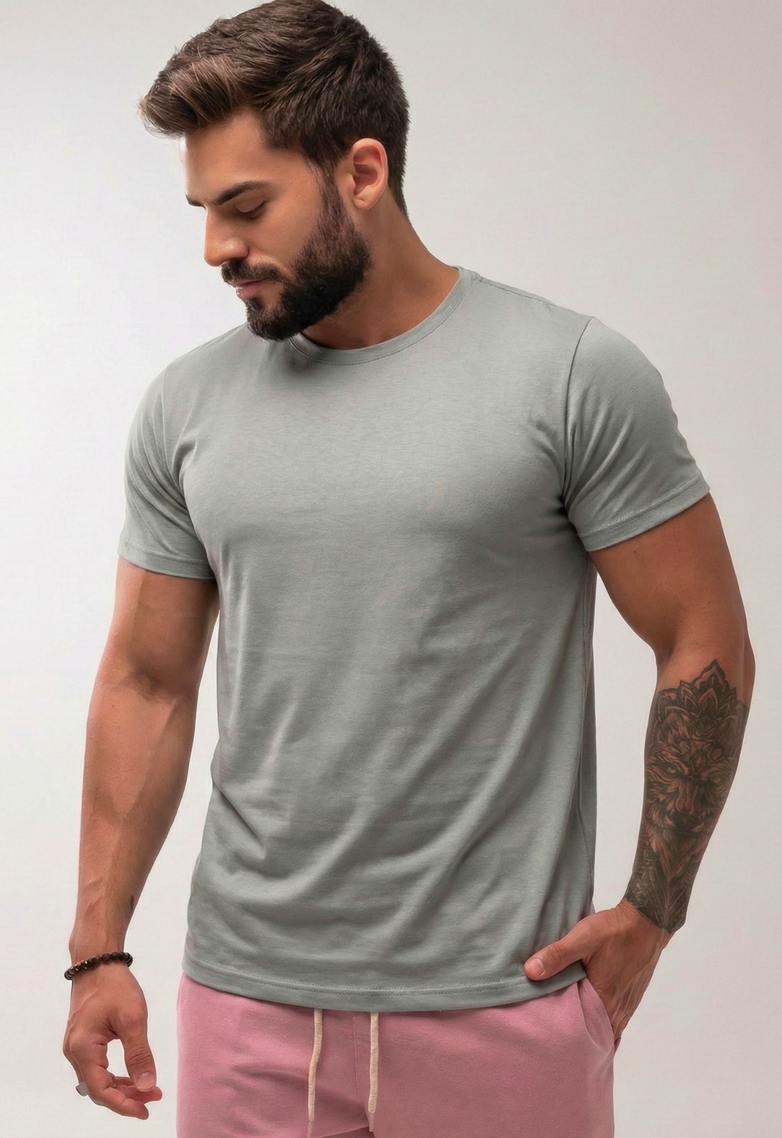 Camiseta Tech Modal Cinza Masculina | A revolução