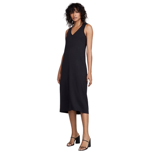 Comprar Vestido Midi Reto Decote V Em Viscose DZARM Nagai Boutique