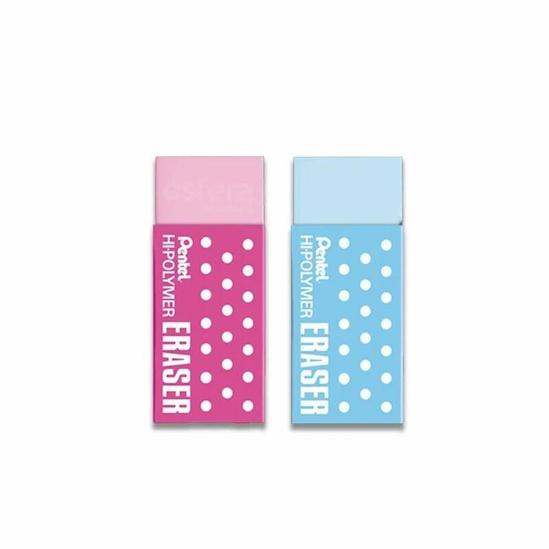Comprar Kit Borrachas Hi Polymer Pentel - Cores: rosa e azul pastel -  Lojinha da Giu