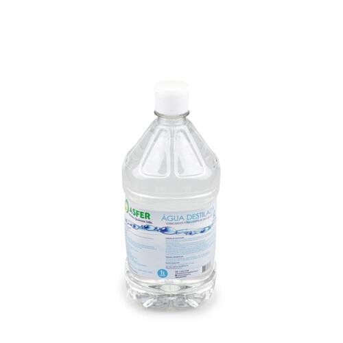 Água Destilada Asfer - 1 Litro