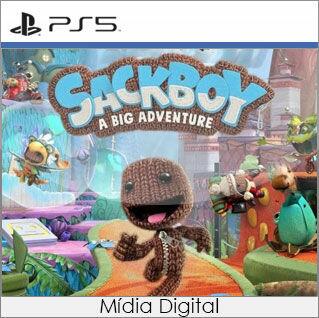 Jogo Sackboy: Uma Grande Aventura: PS5 - Playstation 5 - Toyshow