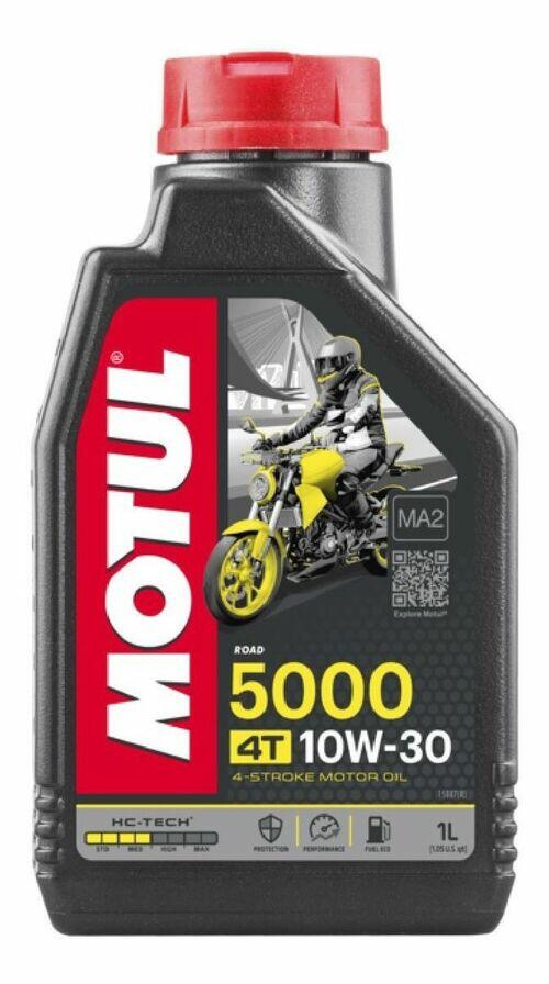 Óleo de Motor Para Quadriciclo Honda - MOTUL 5000 10W-30 4T 1Litro