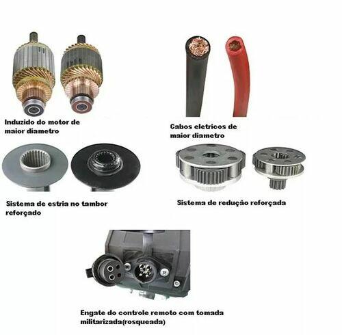 Guincho Elétrico para Quadriciclo - Novawinch 3500lbs (Corda Sintética)