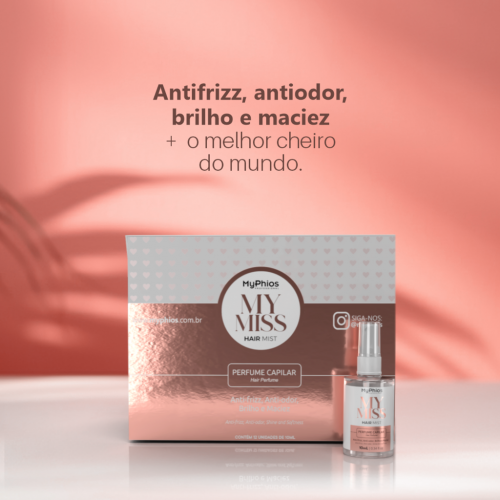 Perfume Capilar Myphios MyMiss Hair Mist 10ml - a partir de R$16,62