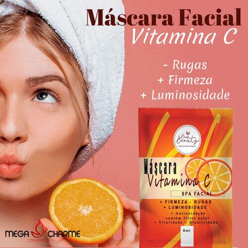 Vitamina C Facial New Beauty - Caixa c/ 50 Sachês