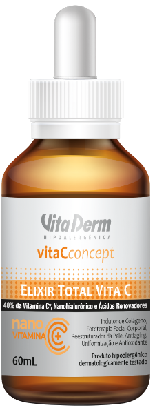 Vita Derm Elixir Total Vita C Concept 60ml - 40% Vitamina C