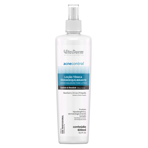 Vita Derm Acne Control Loção Tônica Dermoequilibrante 400ml