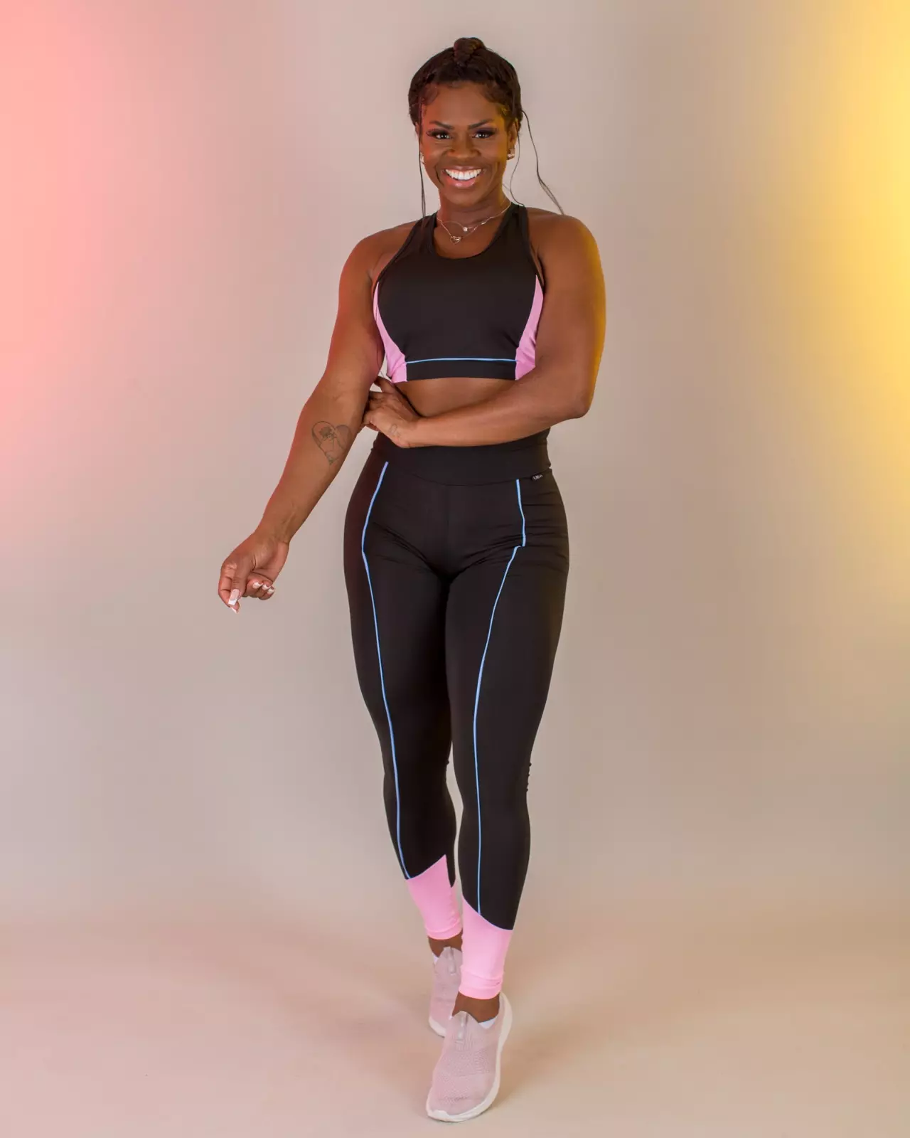 Comprar Conjunto legging Candy Pink com Serenity - a partir de R$53,42 -  Lievi Fitness