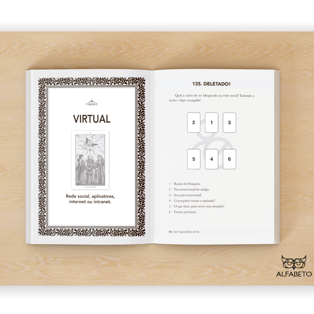 Comprar 200 Tiragens Auxiliares do Tarô - a partir de R$59,76