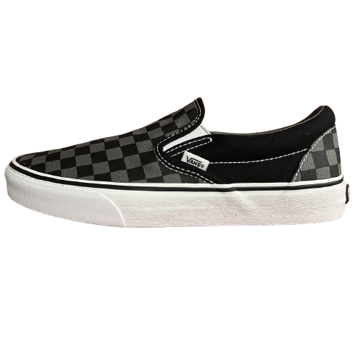 TENIS VANS SLIP ON BLACK/PEWTER CHECKERBOARD VN0009Q7BUG