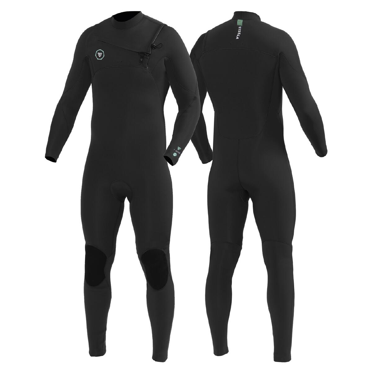Comprar LONGJOHN VISSLA 7 SEAS 3/2MM FULL CHEST ZIP BLACK VSWS020029