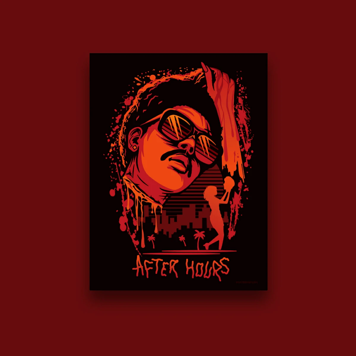 Poster After Hours The Weeknd Must Be Pop A Partir De R 28 40