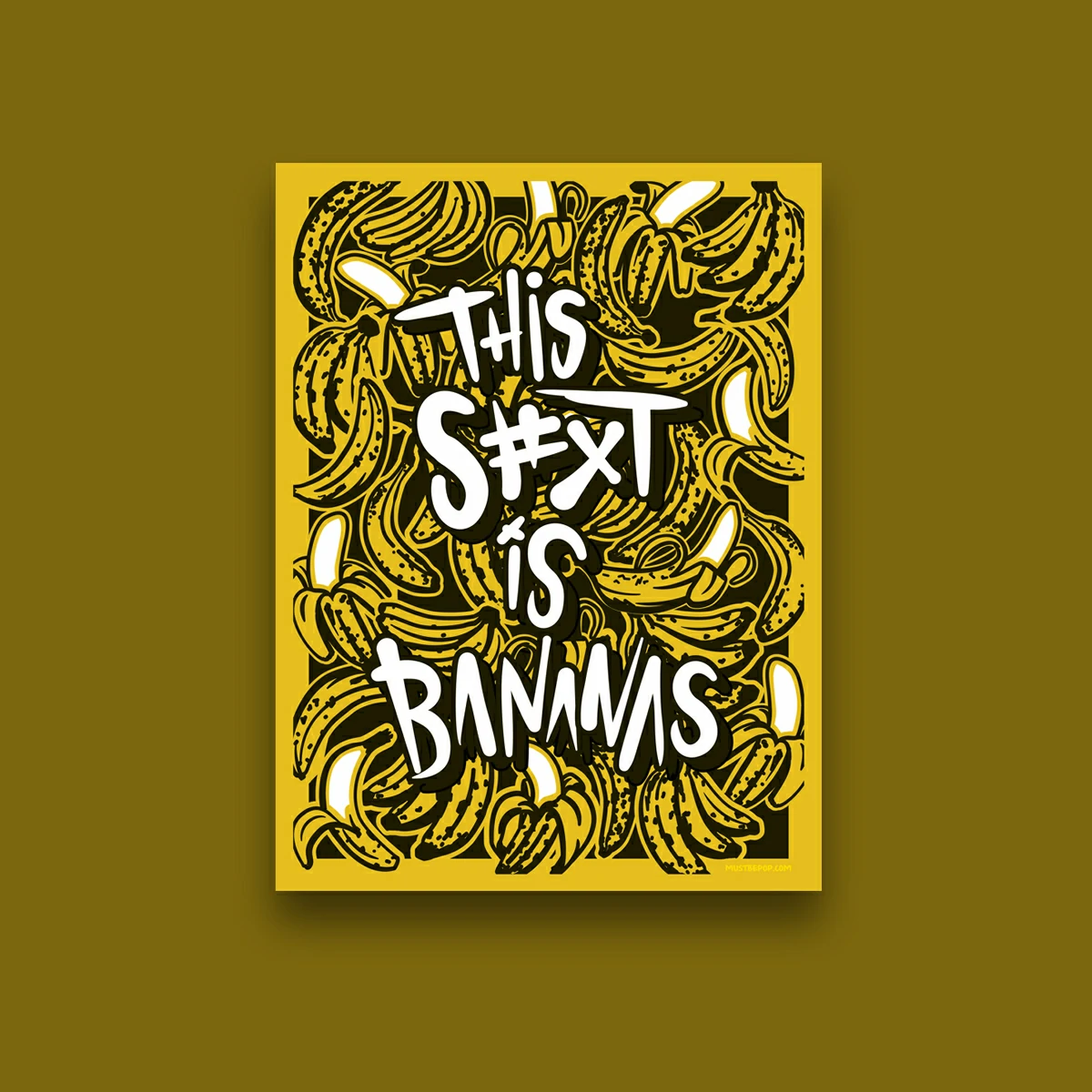 Comprar This Shxt Is Bananas (Poster) a partir de R18,90 Must Be Pop!