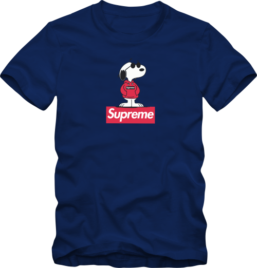 Comprar Camiseta Supreme Snoopy 002 - R$49,99 - Lojão da NET