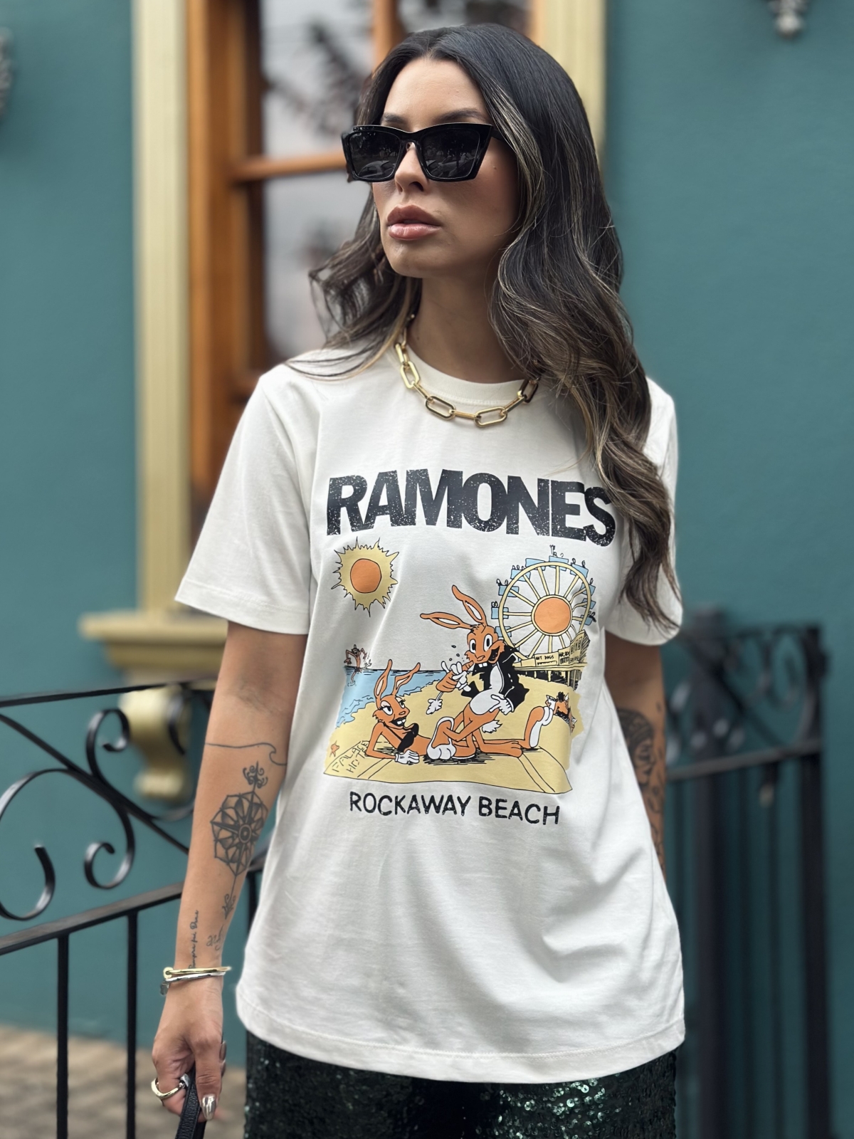 Playera Ramones Camiseta De Ramones Mujer Playeras De Ramones